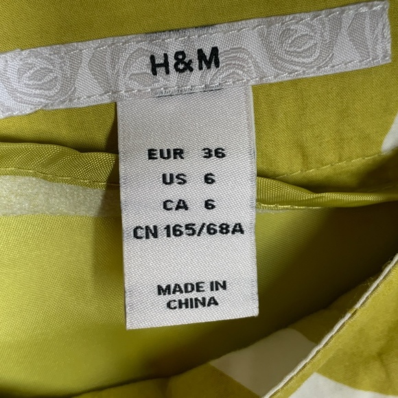 H&M Womens Skirt A Line Flare Pleats Bottoms Work - Picture 10 of 11